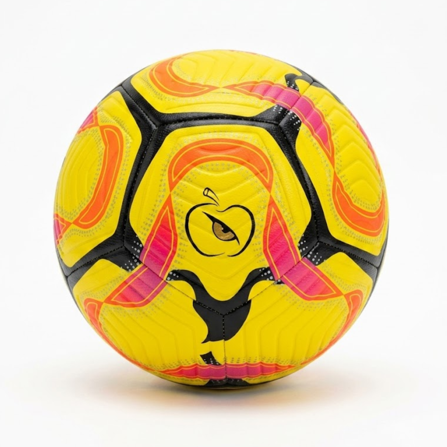 Apple Eye Inferno Football | Yellow, Orange & Pink Soccer Ball