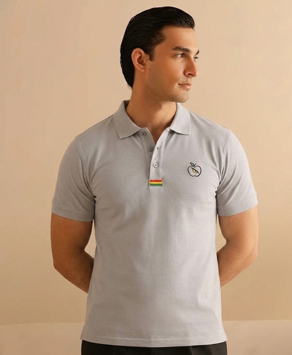 Light Grey Men's Polo