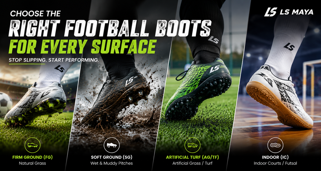 How to Choose the Right Football Boots for Every Surface — The Complete Buyer's Guide