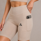 Beige Women’s Activewear Set
