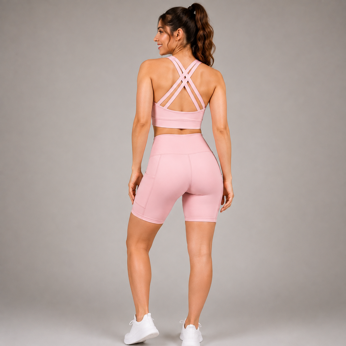 Pink Women’s Activewear Set