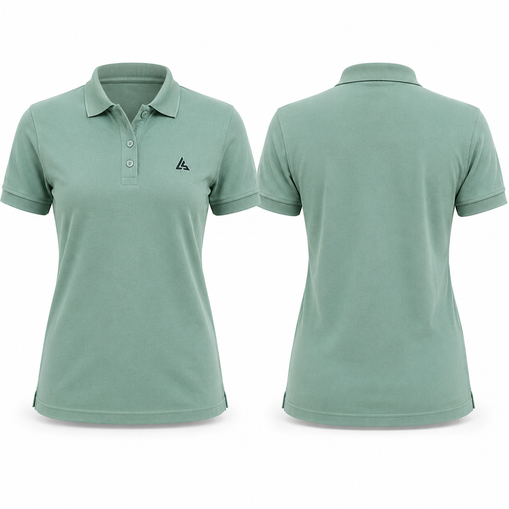 Sage Green Women’s Polo Shirt