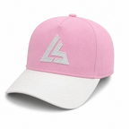 Pink & White Sports Cap
