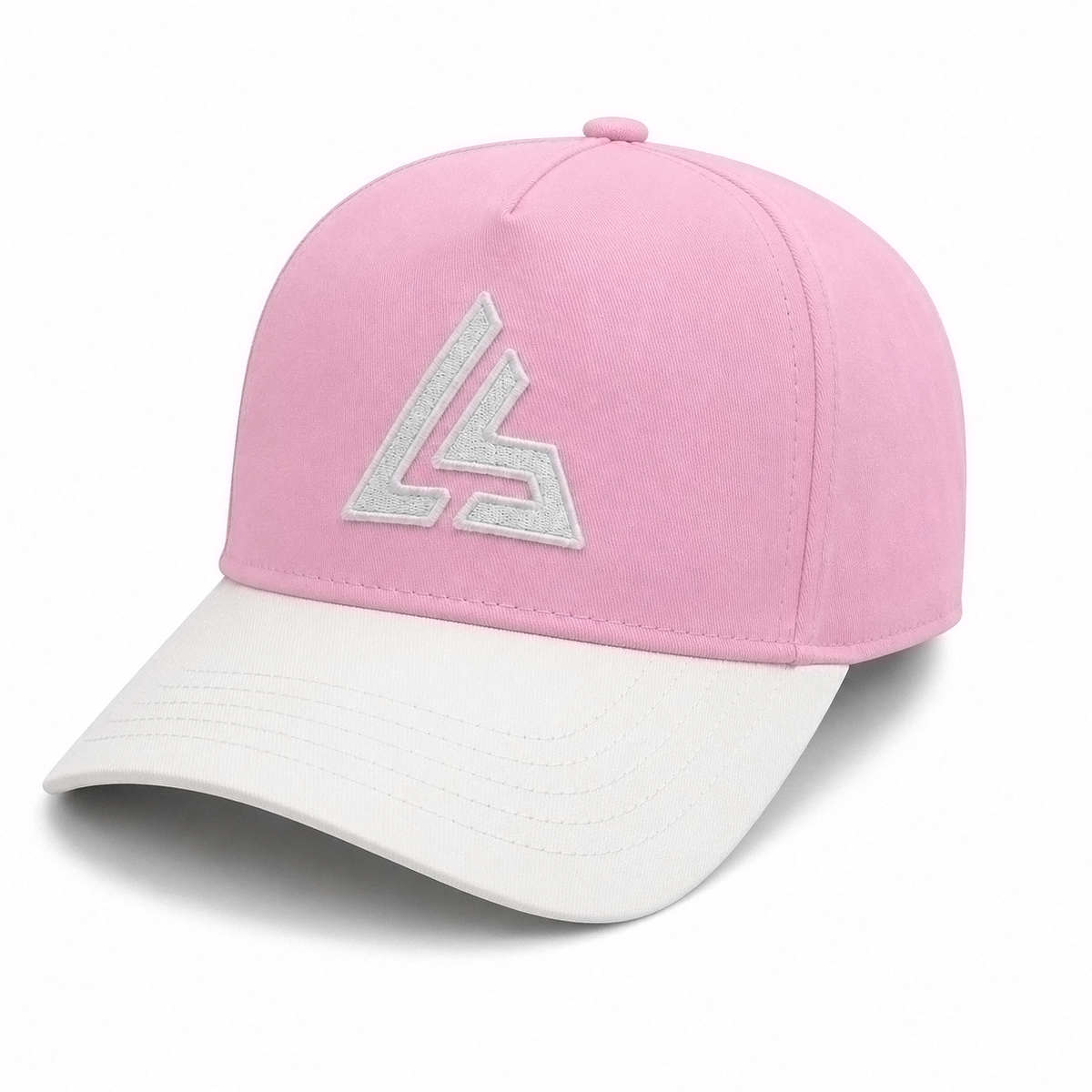 Pink & White Sports Cap