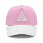Pink & White Sports Cap
