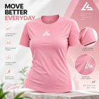 Pink Women’s Performance T-Shirt