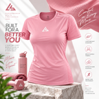 Pink Women’s Performance T-Shirt