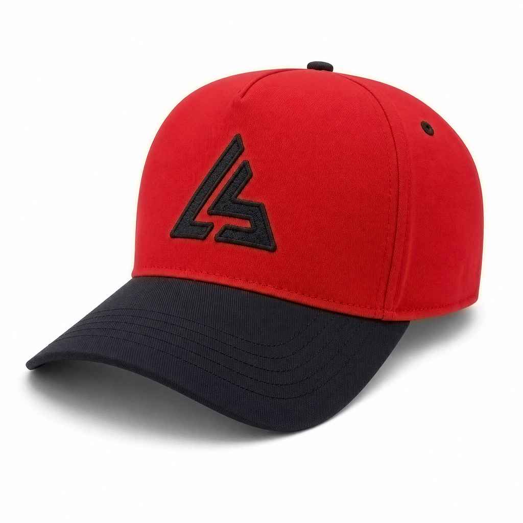 Red & Black Sports Cap
