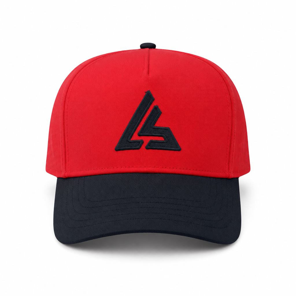 Red & Black Sports Cap