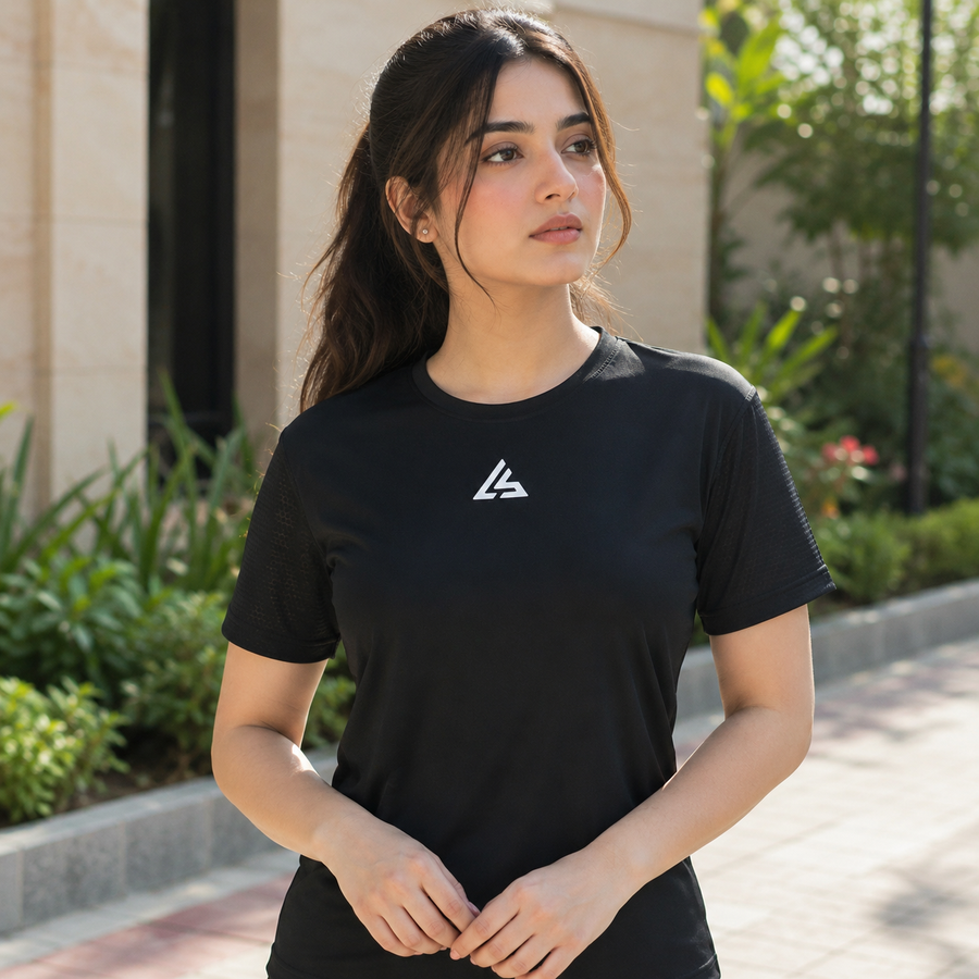 Black Women’s Performance T-Shirt