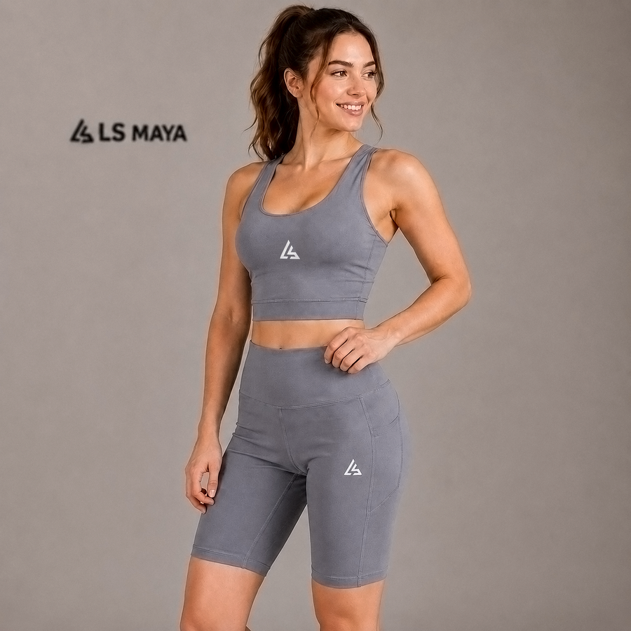 Grey Women’s Activewear Set