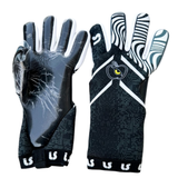 Apple Eye LS Spider Grip Goalkeeper Gloves | Black & White Pro GK Gloves