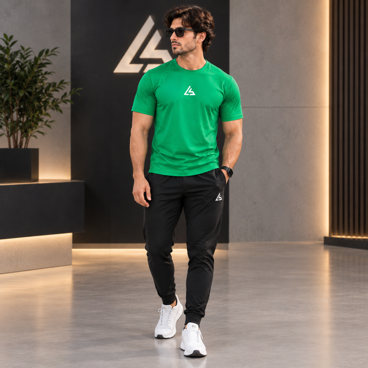 Green Men’s Performance T-Shirt