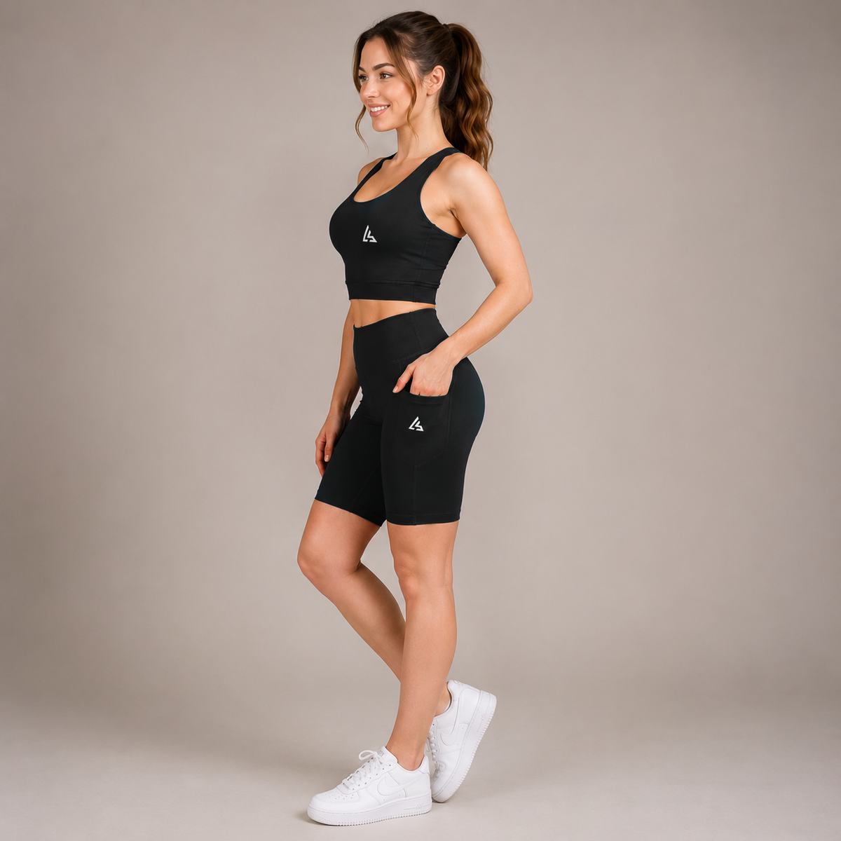 Black Women’s Activewear Set