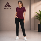 Maroon Women’s Polo Shirt