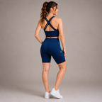 Navy Blue Women’s Activewear Set