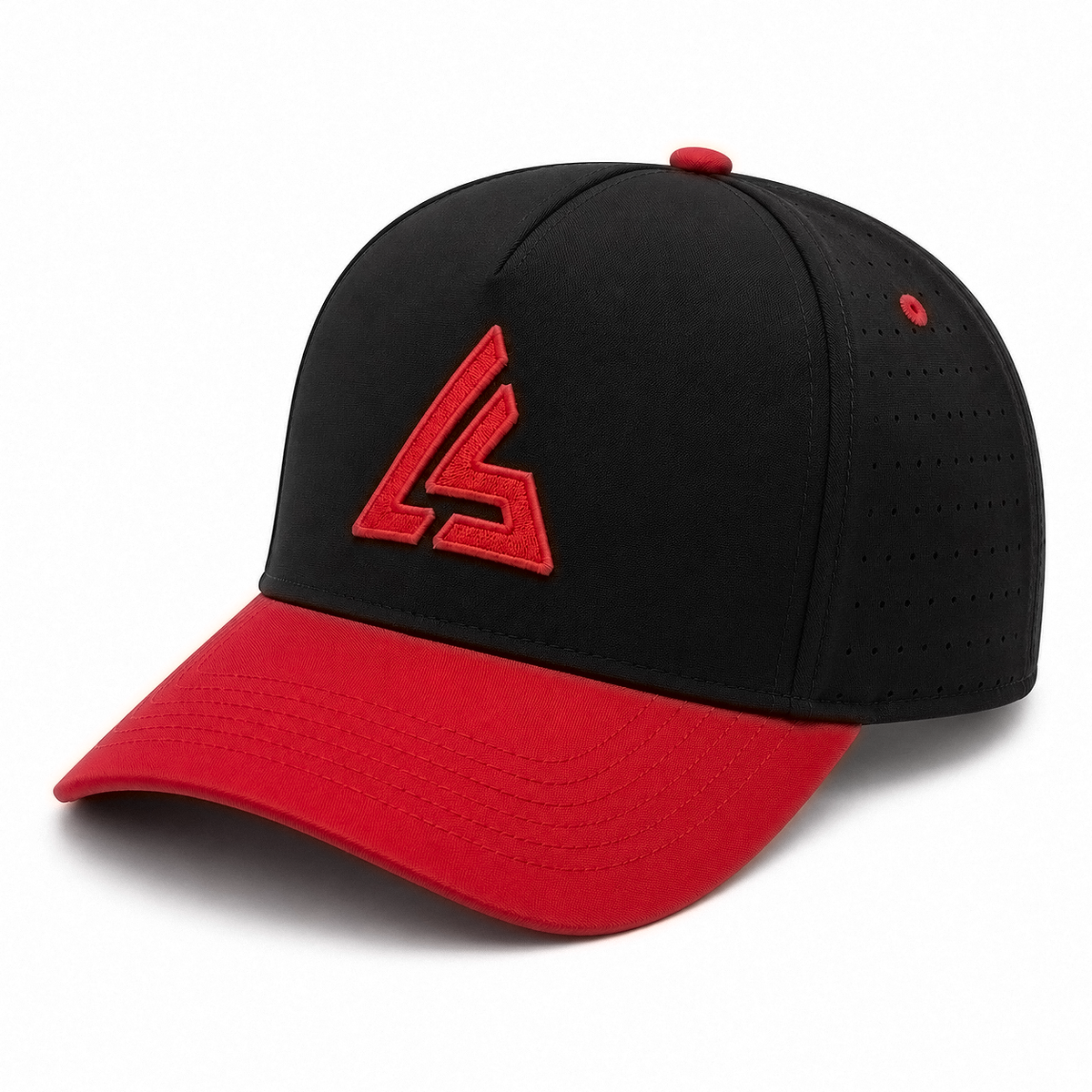 Black & Red Sports Cap