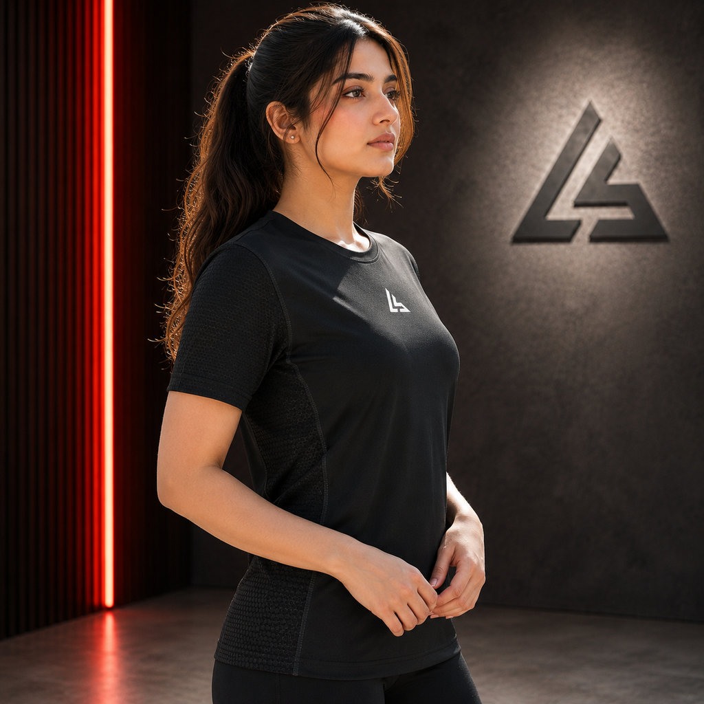 Black Women’s Performance T-Shirt