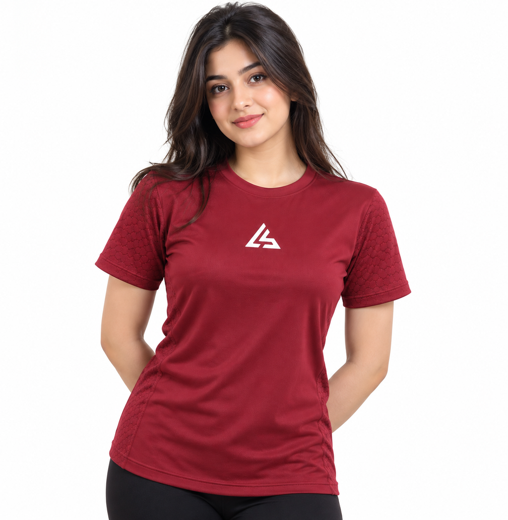 Maroon Women’s Performance T-Shirt