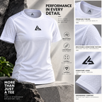 White Women’s Performance T-Shirt