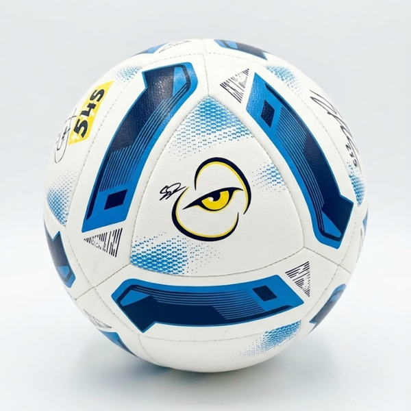 Hawk Eye Thunder Football  | Ice Blue & White Soccer Ball