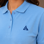 Sky Blue Women’s Polo Shirt