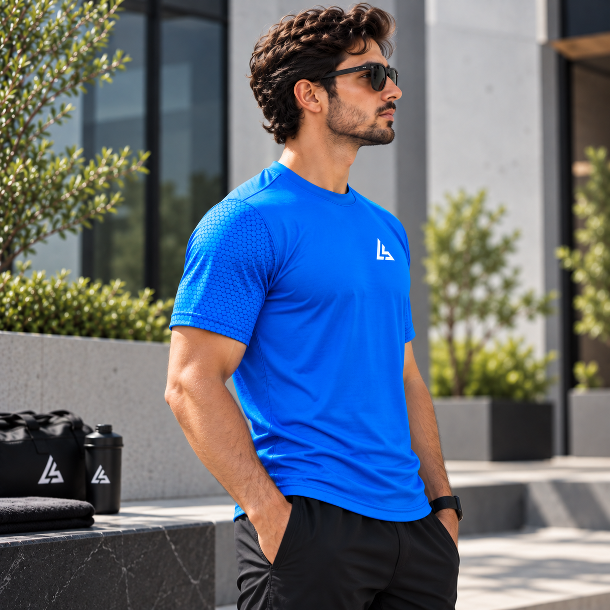Royal Blue Men’s Performance T-Shirt