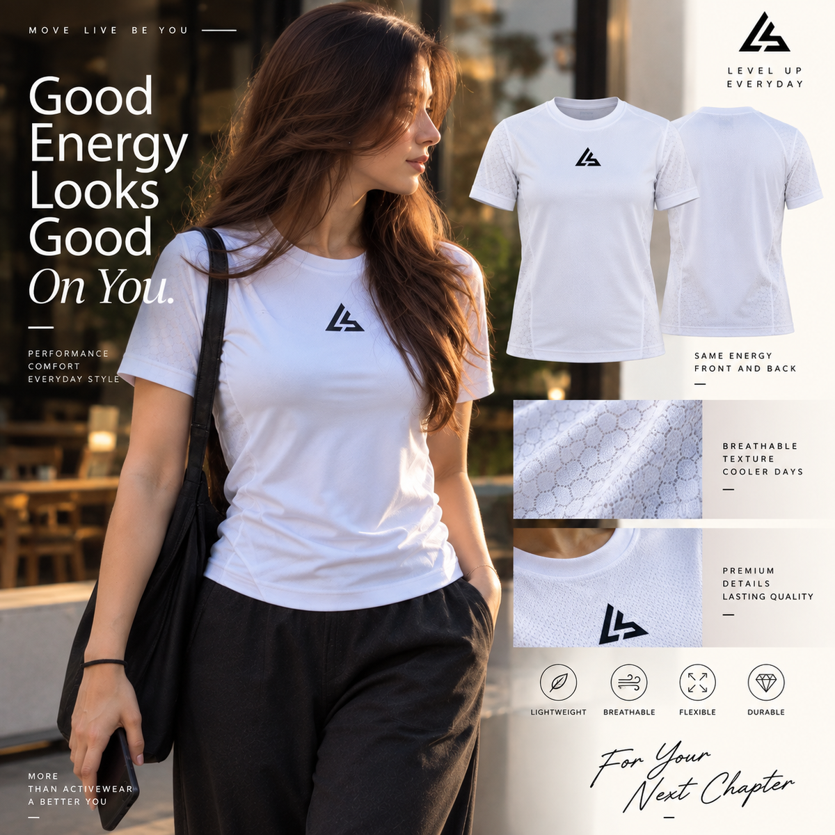 White Women’s Performance T-Shirt