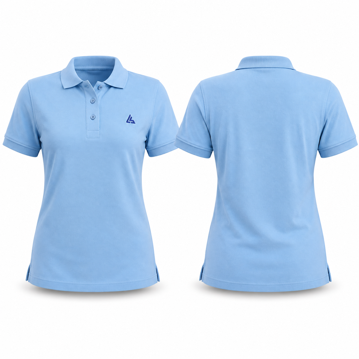Sky Blue Women’s Polo Shirt