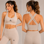 Beige Women’s Activewear Set