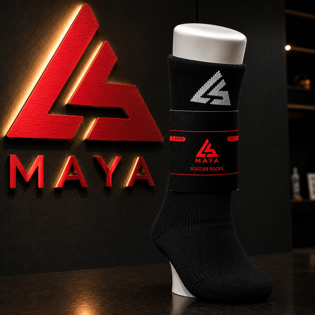 Black Soccer Socks