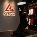 Black Grip Socks – 100% Organic Cotton Premium Anti-Slip Sports Socks