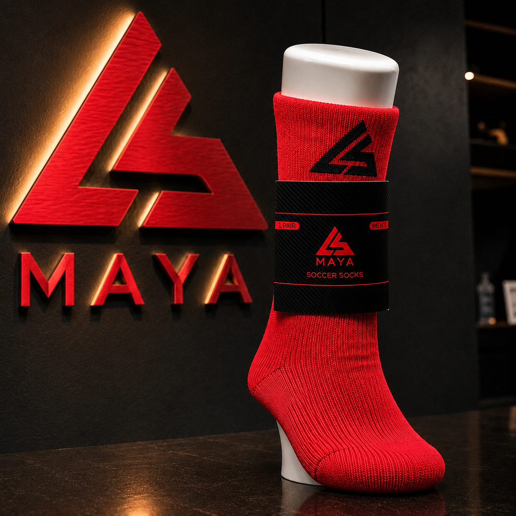Red Soccer Socks