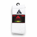 White Grip Socks – 100% Organic Cotton Premium Anti-Slip Sports Socks