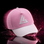 Pink & White Sports Cap