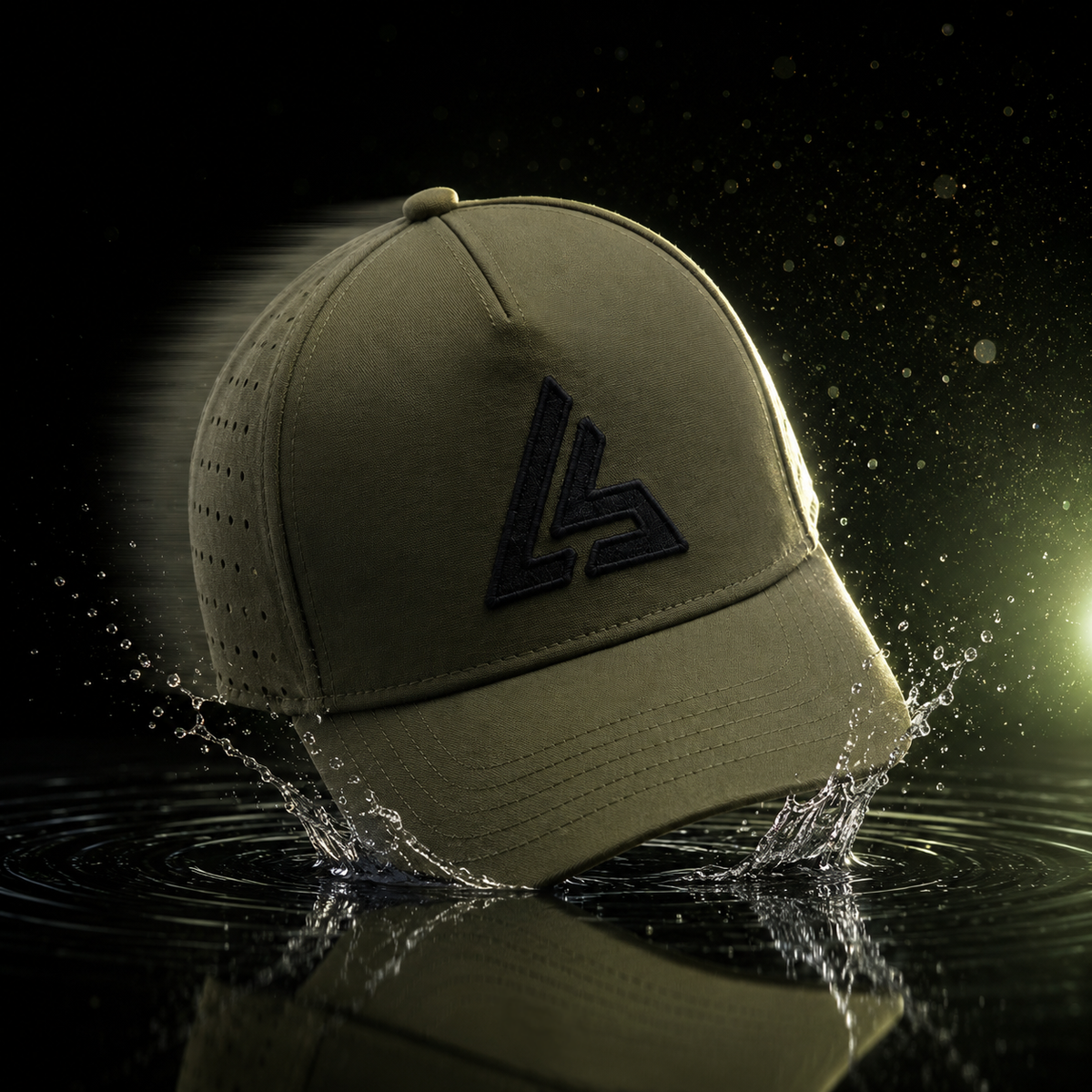 Olive Green Sports Cap