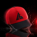 Red & Black Sports Cap
