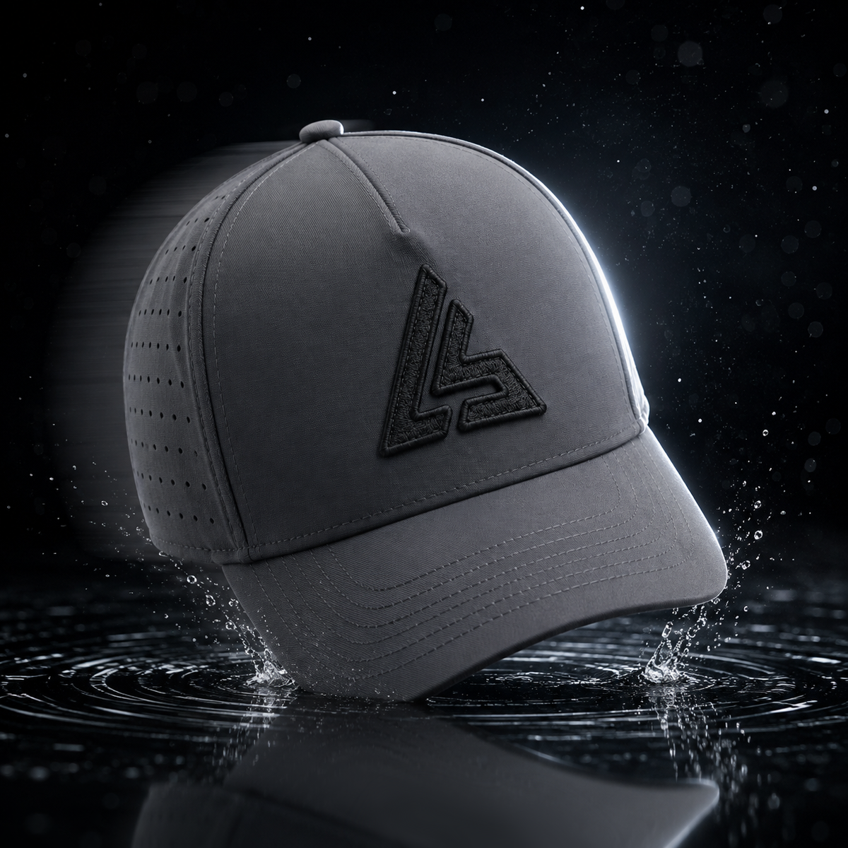 Grey Sports Cap