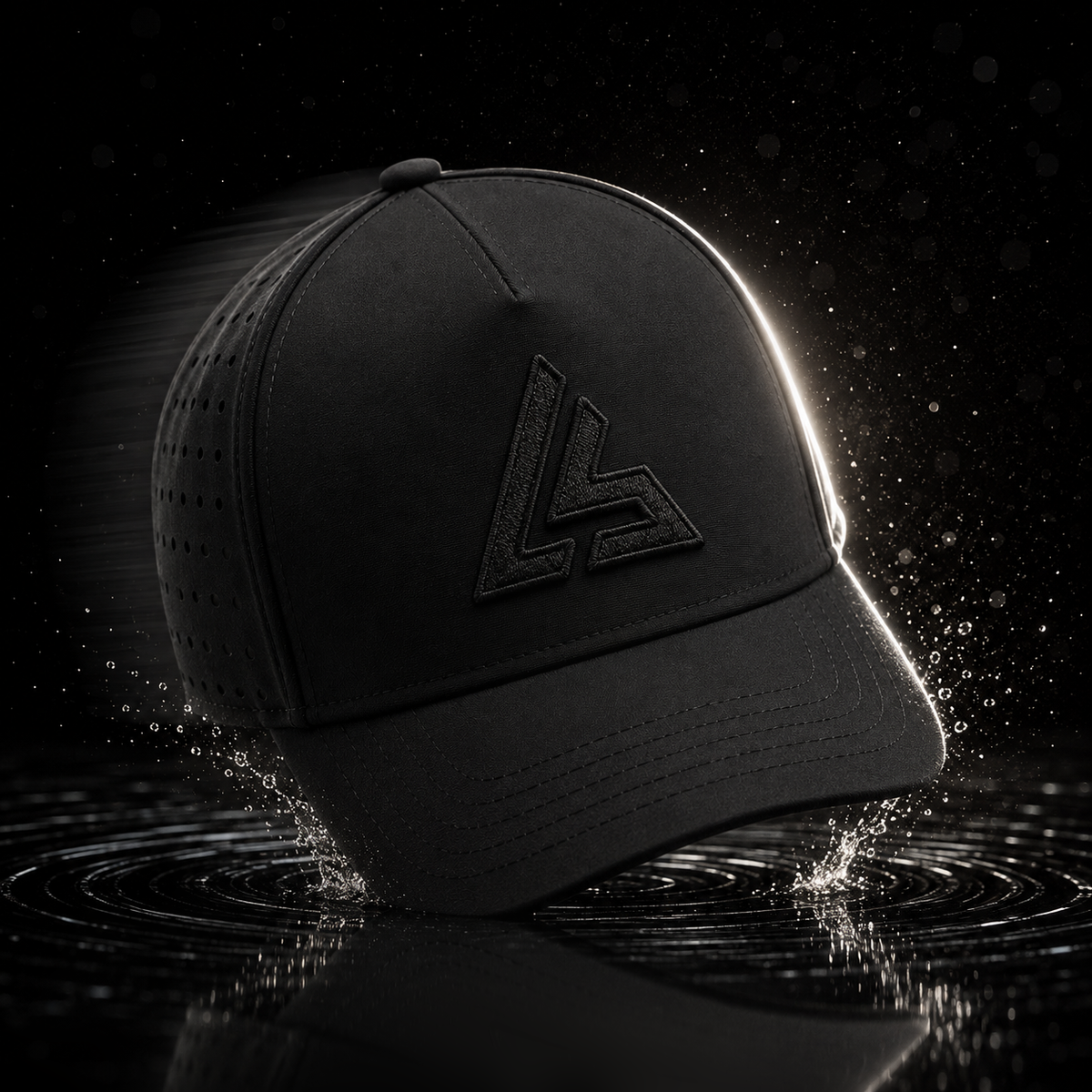 Black Sports Cap