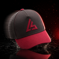 Black & Maroon Sports Cap