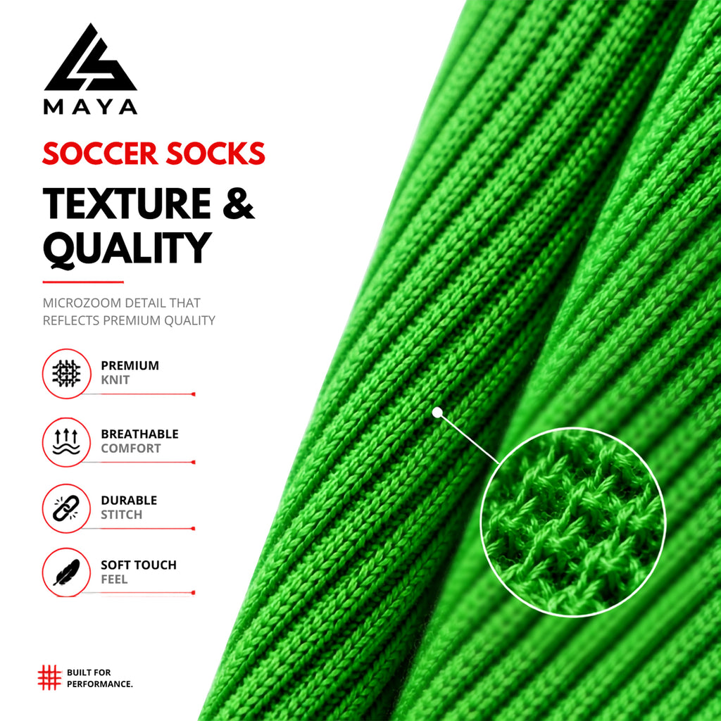 Green Soccer Socks