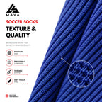 Navy Blue Soccer Socks