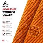 Orange Soccer Socks