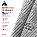 Grey Soccer Socks