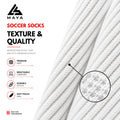 White Soccer Socks