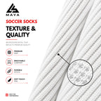 White Soccer Socks