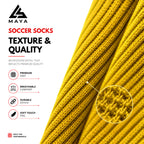 Yellow Soccer Socks