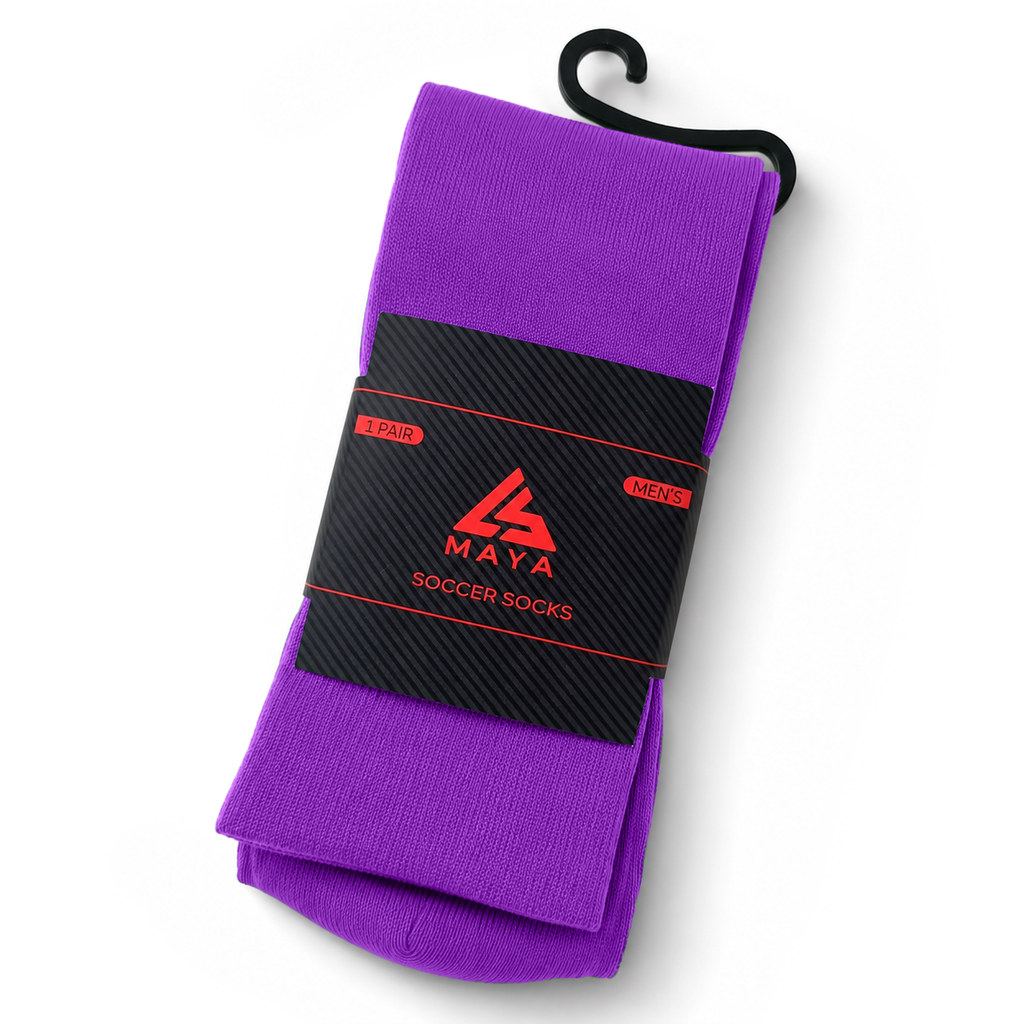 Purple Soccer Socks