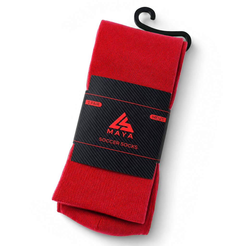 Red Soccer Socks