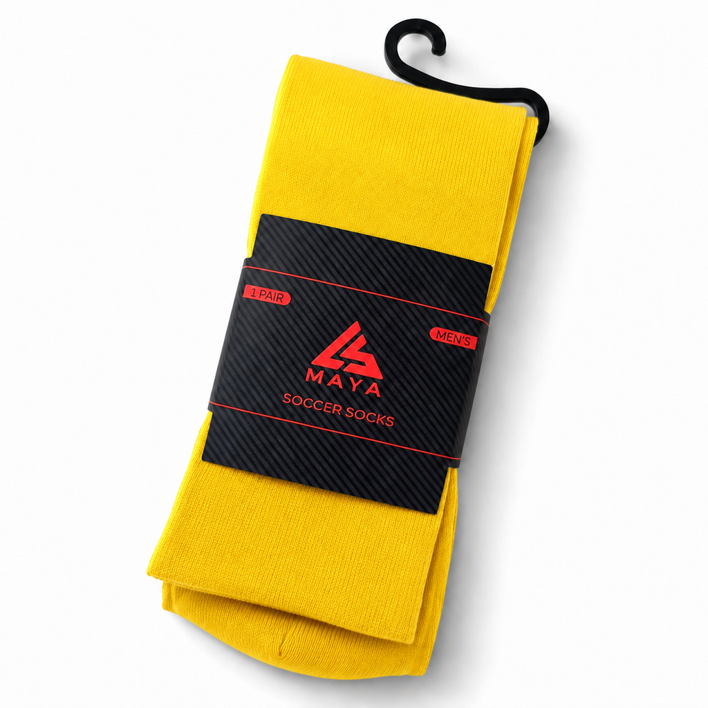 Yellow Soccer Socks
